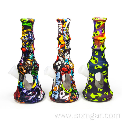 Silicone Water Tobacco Silicone Pipes Smoking Accessories